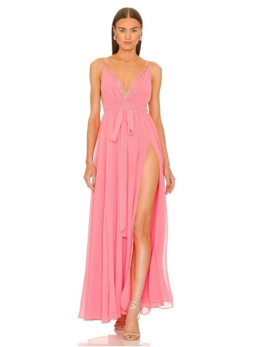 MICHAEL COSTELLO x REVOLVE Justin Gown in Pink, Size XS, Retail $248